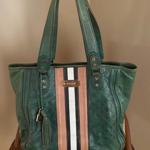 L.A.M.B. | Bags | Lamb Gwen Stefani Rocksteady Green Leather Large 